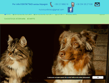 Tablet Screenshot of nuovocanbosco.com